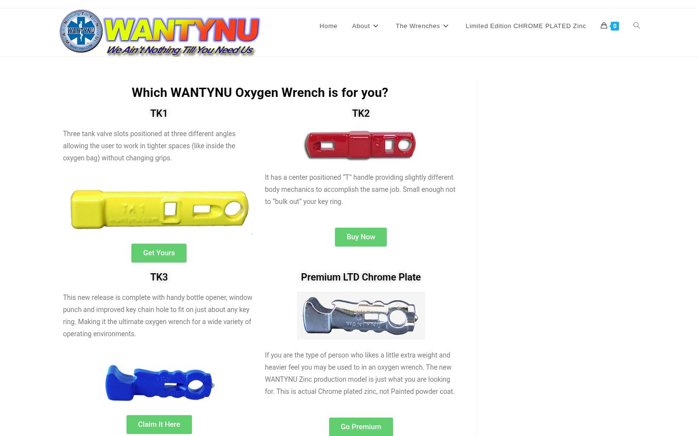 WANTYNU homepage screenshot